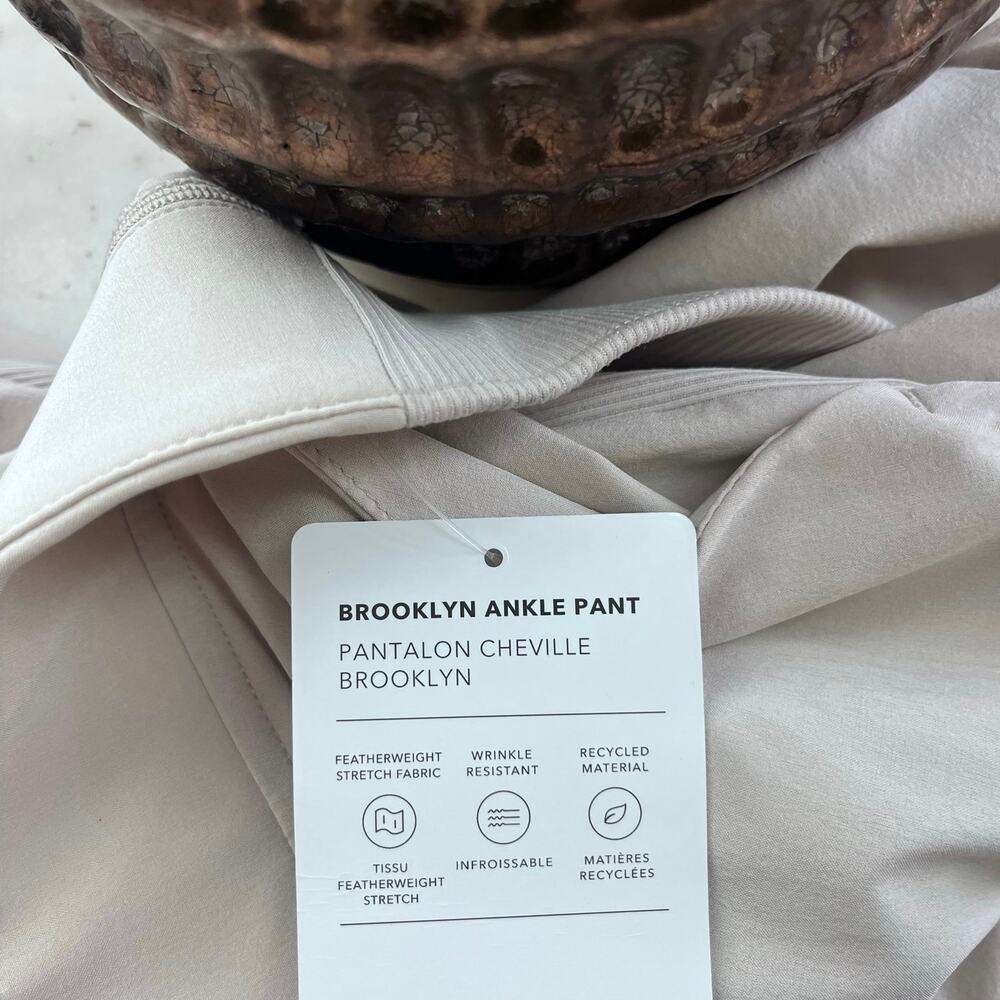 New Athleta Brooklyn Ankle Pant Jogger Slim Leg 16 Plus Abalone NWT Cheville - Picture 11 of 11